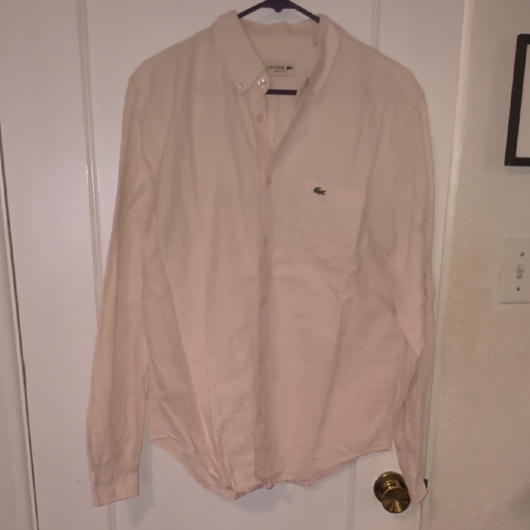Lacoste Other - Lacoste | Men's Light Pink Casual Shirt